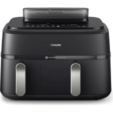 Philips 5000. sērijas karstā gaisa katls ar diviem groziem, 2300W, 9L - NA551/00