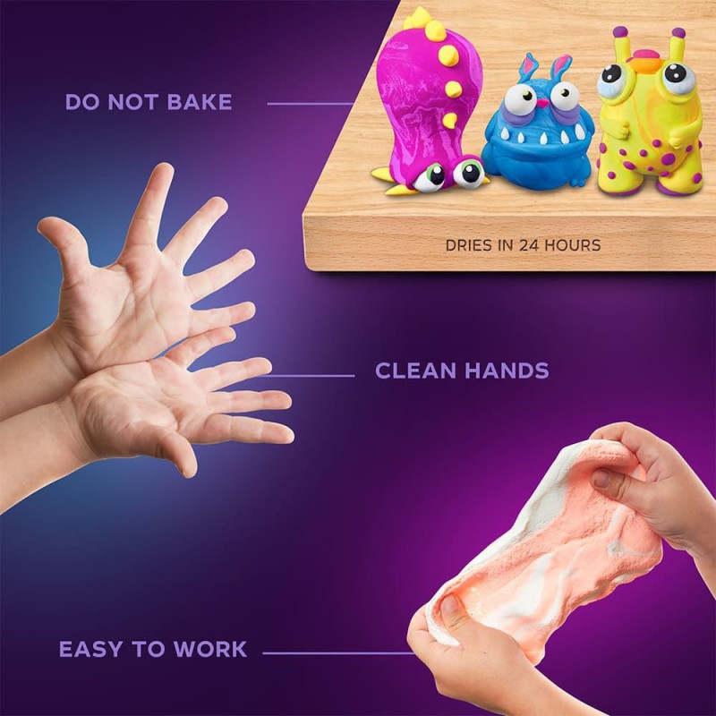 Okto Набор для креатива Air Clay комплект для лепки - 36 цветов