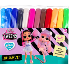 Lovin&rsquo;do Набор для креатива Тесто для лепки Air Clay - 24 цветов L.O.L. Surprise!