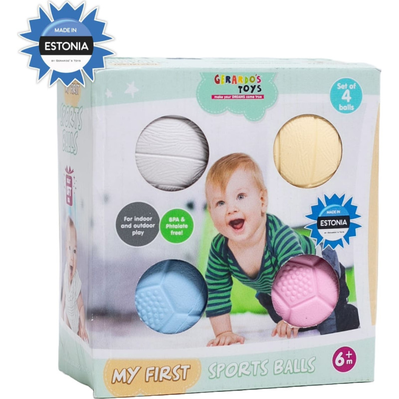 GERARDOS TOYS Мои первые спортивные мячи в ассортименте GT7710