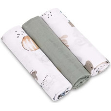 Sensillo MUSLIN DIAPER 3-PACK 60X80 EG-0002