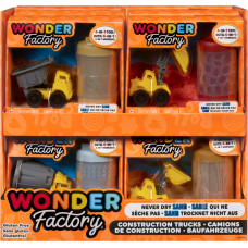 MGA Wonder Factory Never Dry Sand Construction Trucks Asst in PDQ 595168-EUC