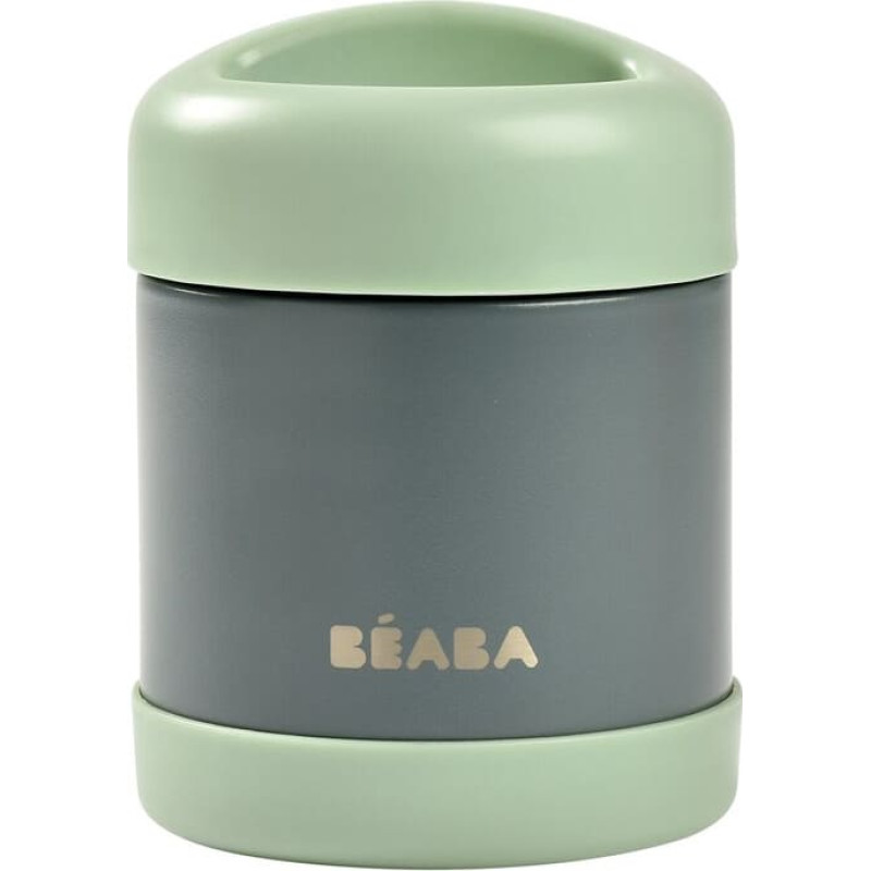 Beaba / Red Castle Termoss no nerūsējo&scaron;as tēraudas BEABA 300 ml, Mineral grey