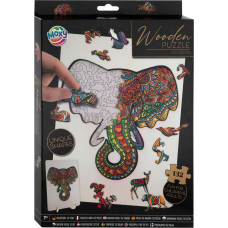 Moxy puidust pusle Elevant 132 tk