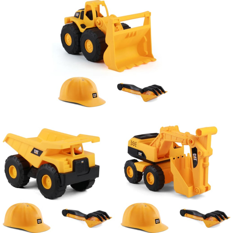 CAT playset Tough Tracks Construction Crew Set, asort., 82060