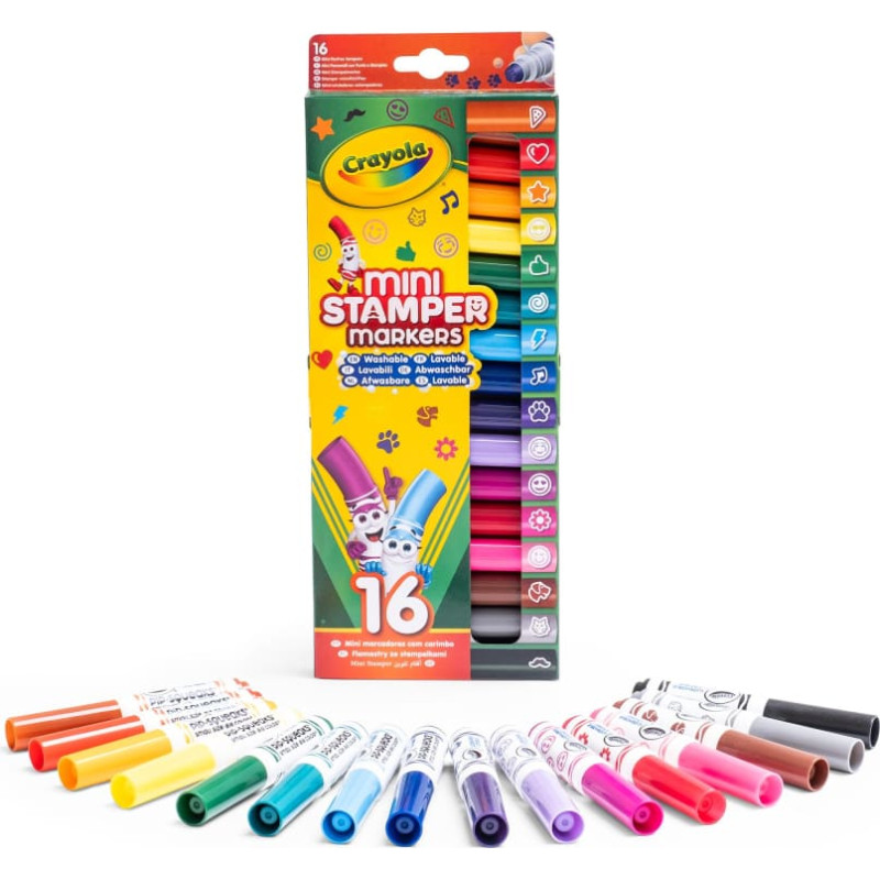 Crayola Mini Stamper With Emoji Tips, 58-8741