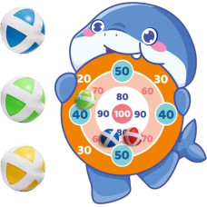 Woopie Gra Zręcznościowa w Rzutki na Rzepy Tarcza Rekin