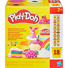 Hasbro Play Doh PLAY-DOH масса для лепки Воображение 18 шт