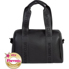 Beaba / Red Castle Mommy Club Nursery Bag - Signature - Vegan Leather - Black