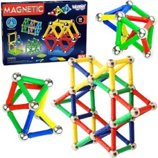 Woopie Klocki Magnetyczne Konstrukcyjne 3D 58 el.