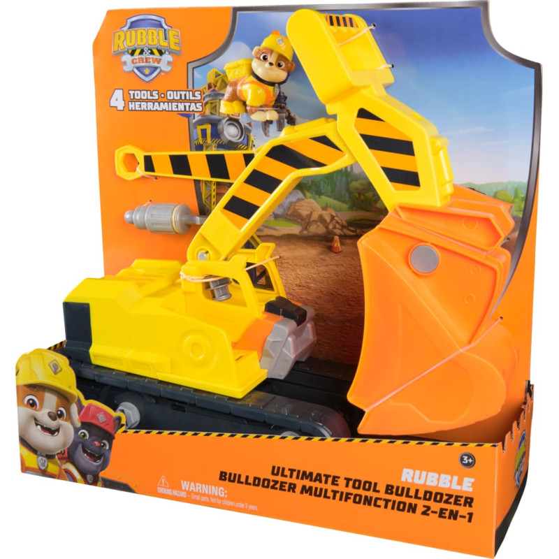 Rubble And Crew RUBBLE & CREW Construction Vehicle Ultimate Tool Bulldozer, 6073297