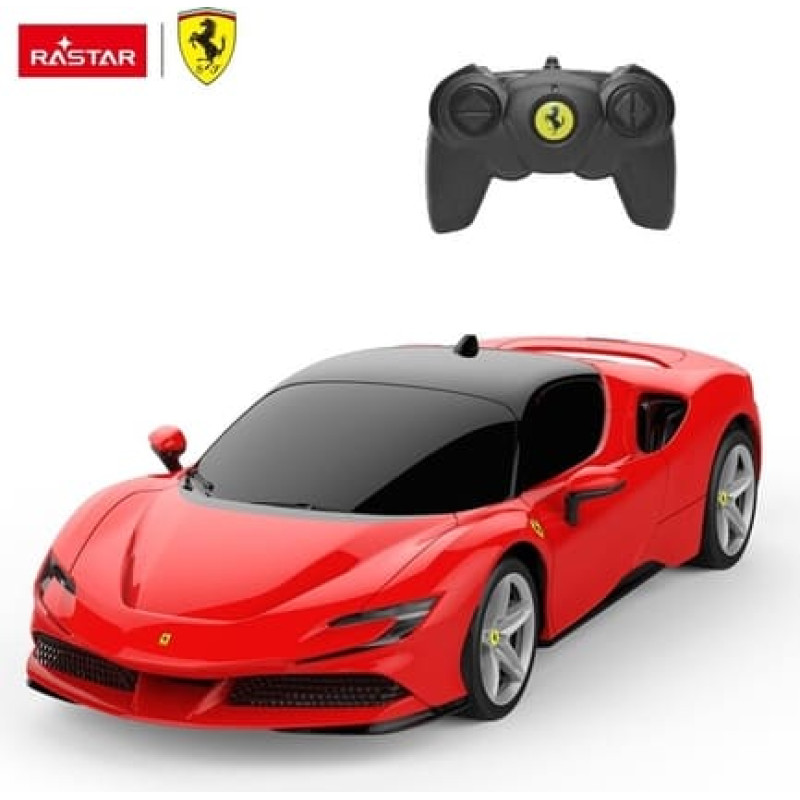 RASTAR Машина на радиоуправлении  R/C 1:24 Ferrari SF90 Stradale, 97600