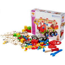 Eichhorn Деревянный конструктор &ndash; пожарная машина, 155 элементов