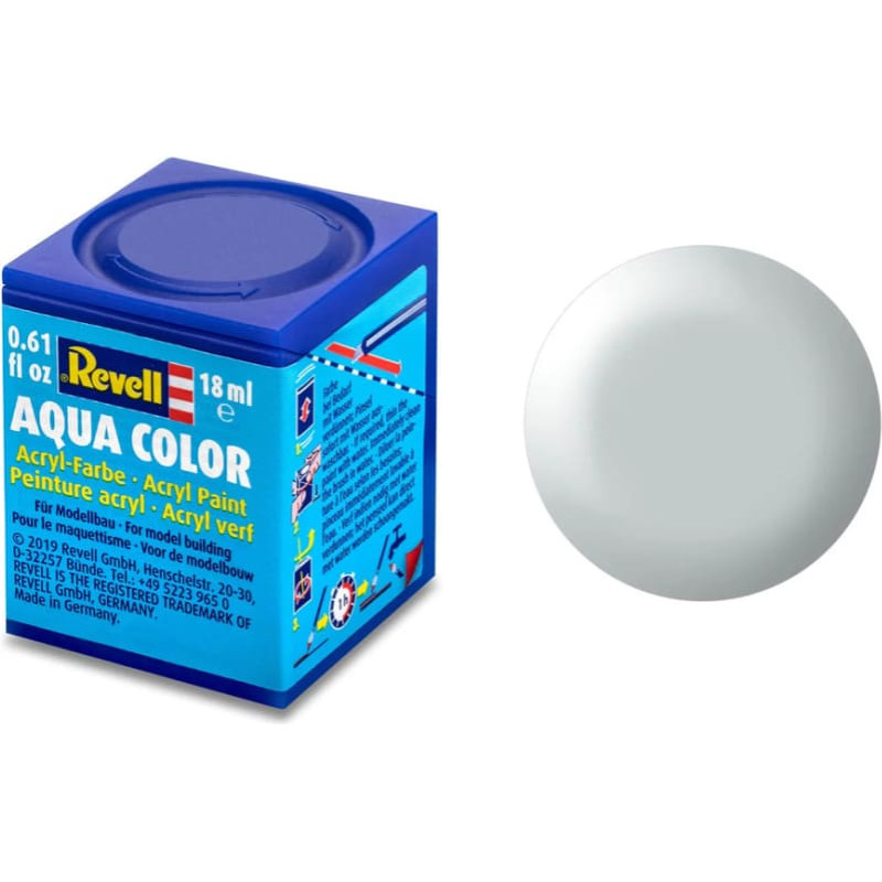 Revell акриловая краска light grey silk