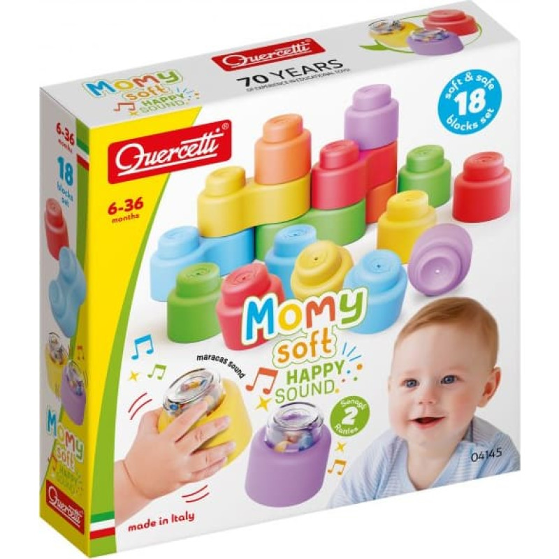 Quercetti Momy Soft Happy Sound-18 6м+