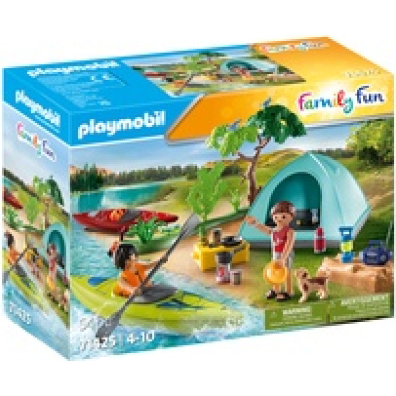 Playmobil CAMPING Kempings ar ugunskuru 71425