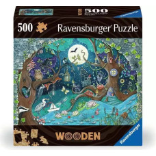 Ravensburger Деревянный пазл Fantasy Forest 500элементов 14+