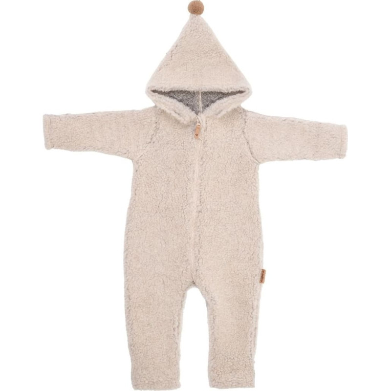 Wool romper suit Nevada 86/92 beige