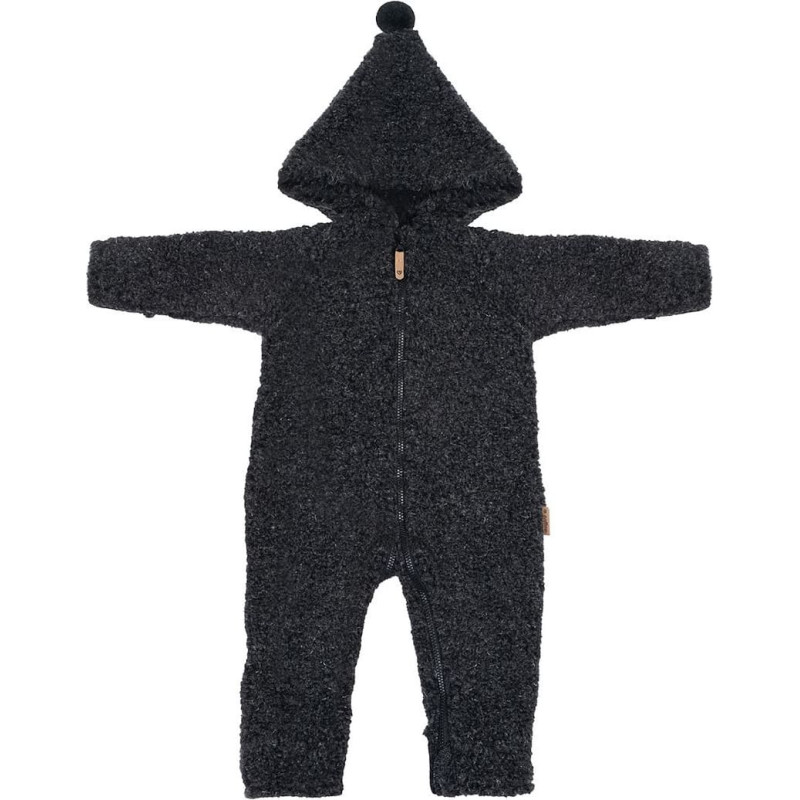 Wool romper suit Nevada 62/68 anthracite
