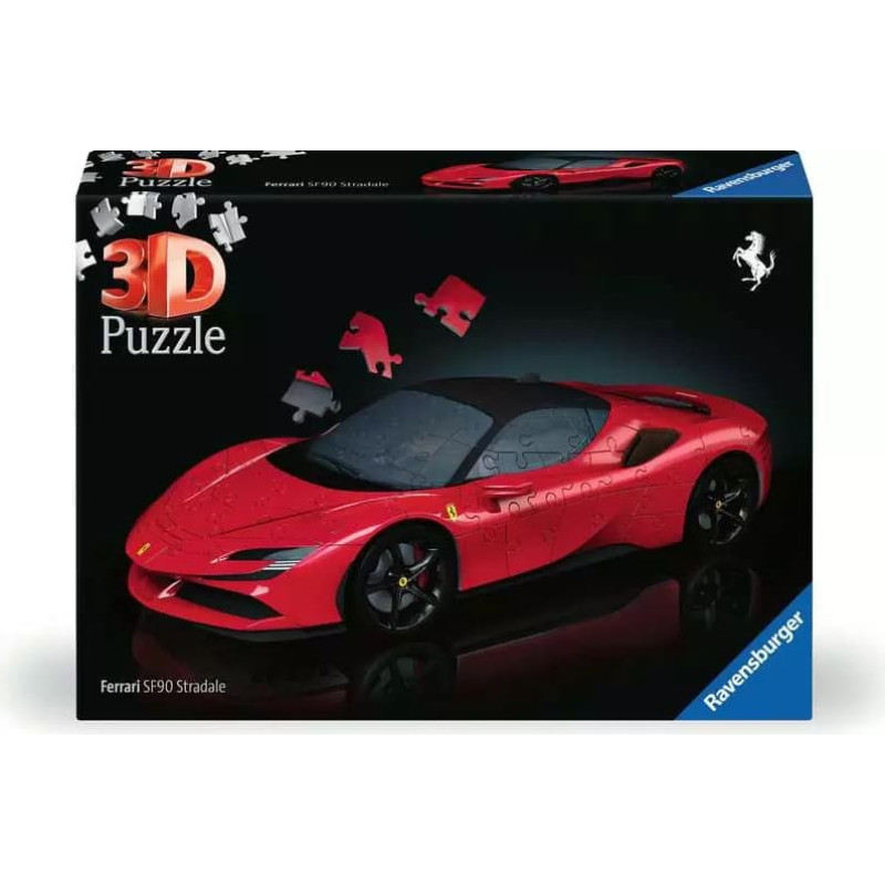 Ravensburger 3D пазл Ferrari SF90 Stradale, 108 элементов, 8+