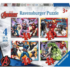 Ravensburger Пазл 4в1 Мстители Marvel 3+