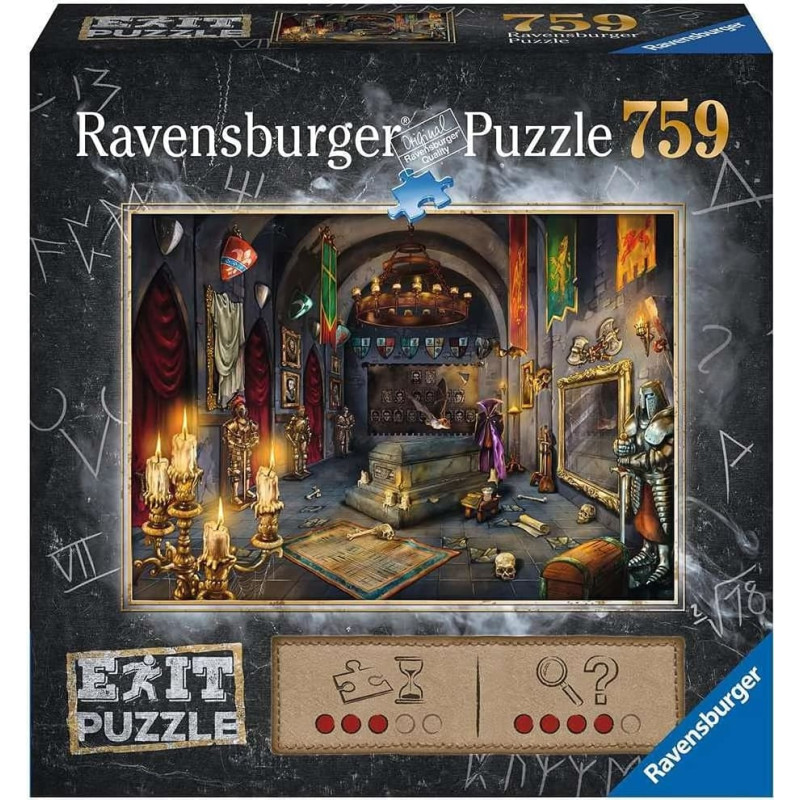 Ravensburger Пазл Escape, 759 деталей: Замок вампира (12+)