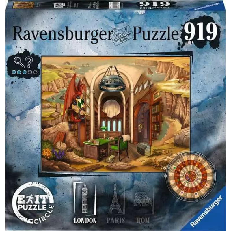 Ravensburger Пазл Escape, 919 деталей: Круг в Лондоне (14+)