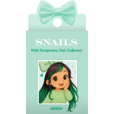 Snails hair chalk, green