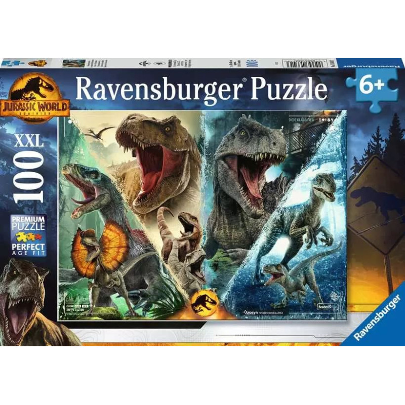 Ravensburger Пазл 100 элементов Мир юрского периода: Господство