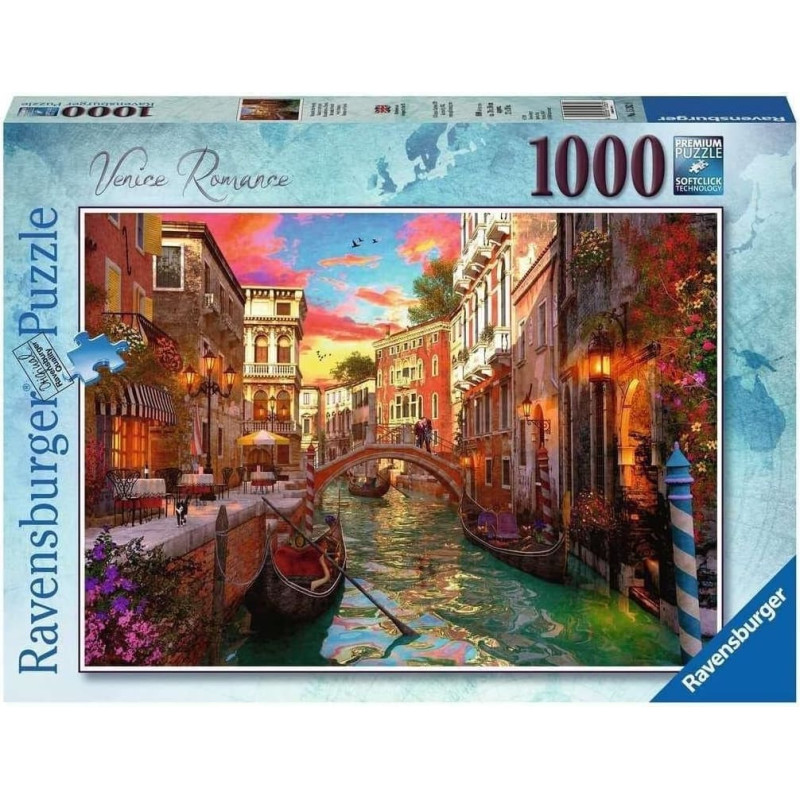 Ravensburger Пазл 1000 Романтика Венеции