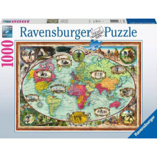 Ravensburger Пазл 1000 Велосипедом вокруг света