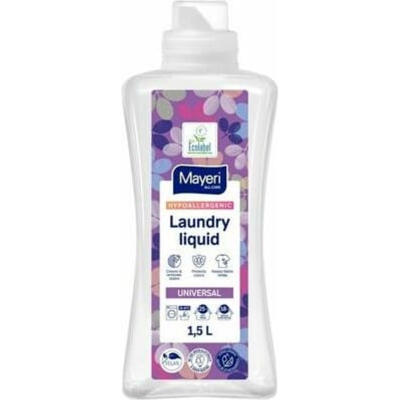 Mayeri Гипоаллергенный гель для стирки Universal 1,5 л
