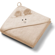 Babyono bamboo hooded towel 100x100cm cream 1553/06