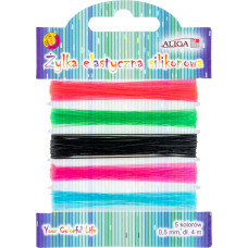 ŻYŁKA DO KORALIKÓW 5 KOLORÓW 4 METRY