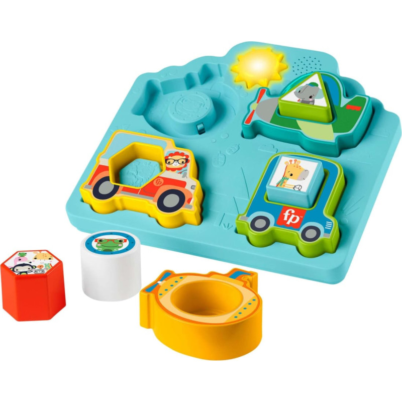 Fisher Price Музыкальный пазл-сортер Транспорт и животные