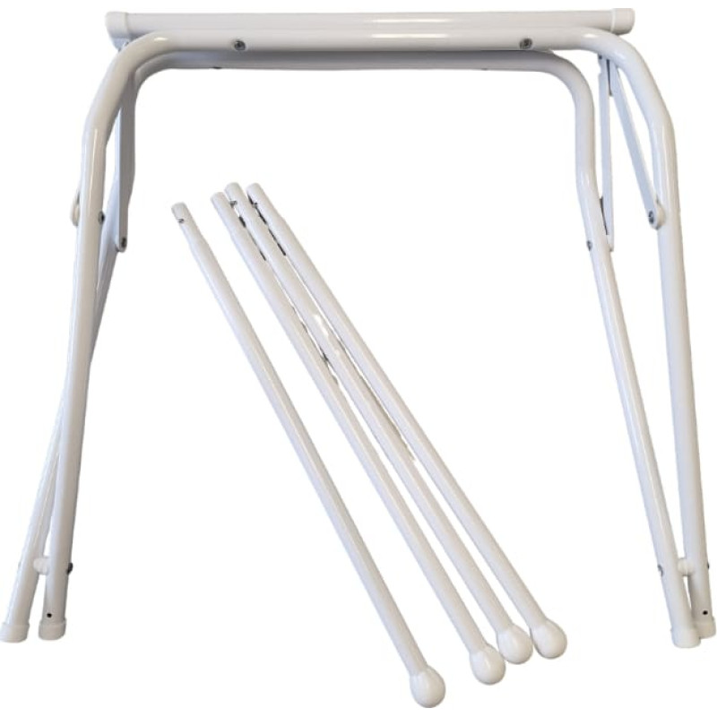 Tega DM-038-103 Stojak pod wanienkę składaną do montażu biały