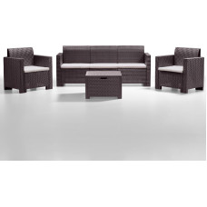 Bica Комплект садовой мебели Set Nebraska 3 lоричневый