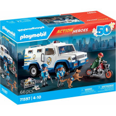 MIX Playmobil 71597 Инкассаторский автомобиль