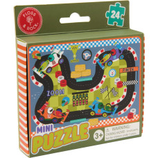 Floss & Rock Mini Puzzle, Cars, 24 pcs.