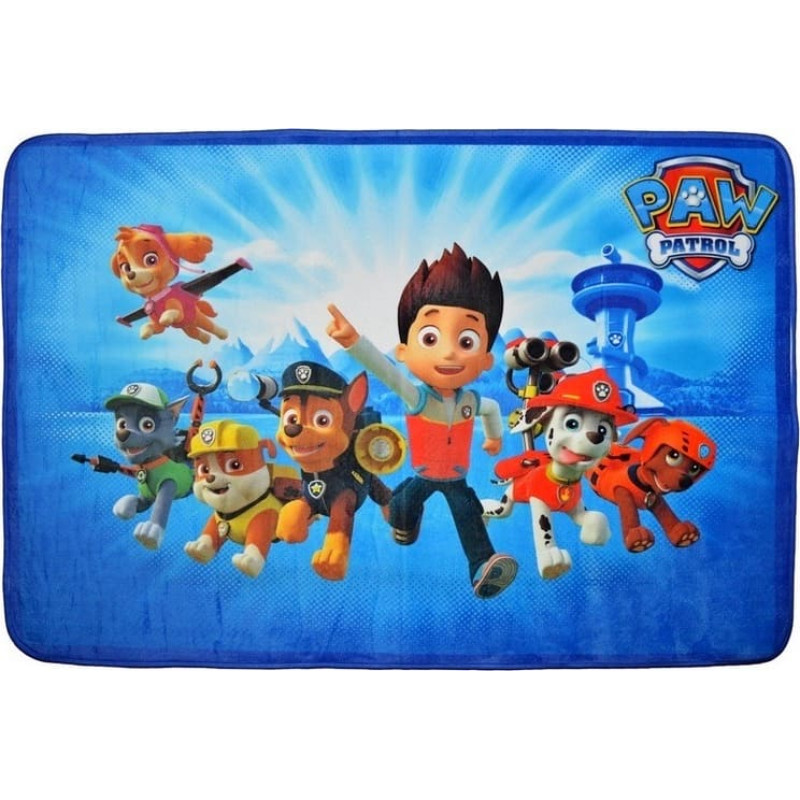 Ковер Nickelodeon Ultrasoft, синий, 100 × 150 см