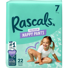 Rascal And Friends RASCALS diapers-pants, size 7, 17 kg+, 22 pcs.