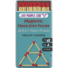 Purple Cow travel game Matchstick Puzzles (LT, LV, EE), 6886
