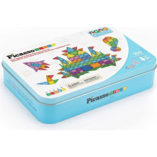 Picasso Tiles Magnetic Construction Set with Pencil Case 100 pcs, PN04