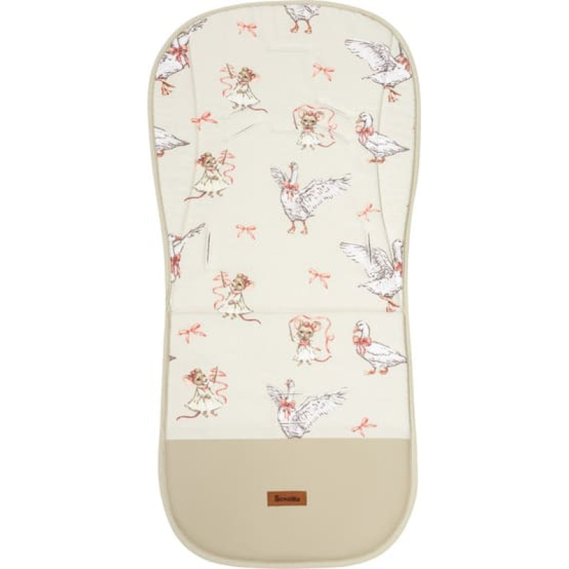 Sensillo STROLLER INSERT MUSLIN GOOSE AND MOUSE