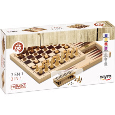 Cayro Игра 3in1 (деревянная)