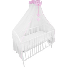 Ankras Baldahīns tilla LIGHT PINK 360x160 cm