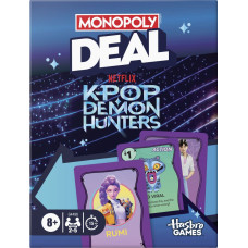 Monopoly карточная игра Deal KPOP Demon hunters (на английском яз.)
