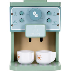 Springos Деревянная игрушечная кофемашина для детей Springos KG0055 с чашками, 8 предметов, разноцветная