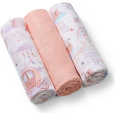 Babyono muslin diapers pink 348/11