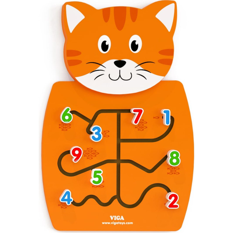VIGA Настенная игрушка Цифровой лабиринт 50676